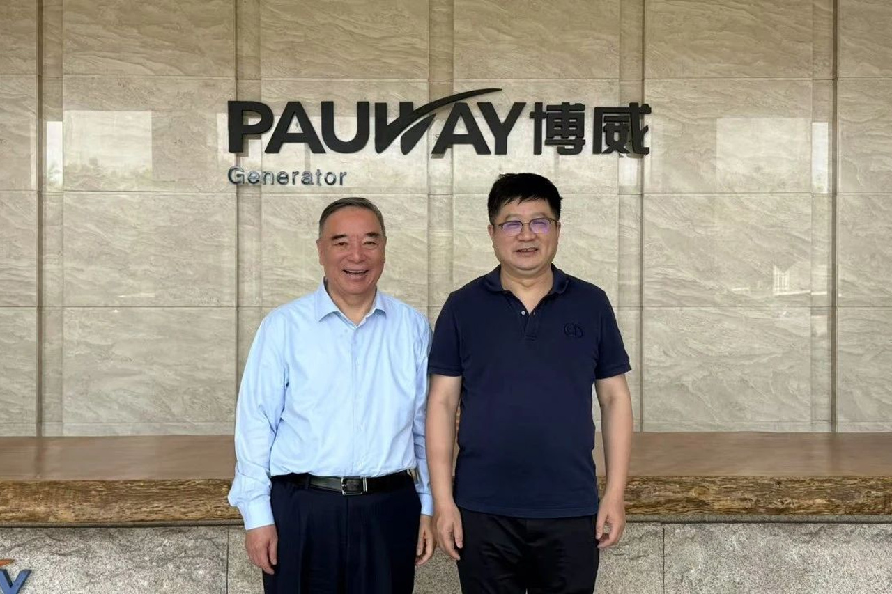 中國上市公司協(xié)會(huì)會(huì)長宋志平一行蒞臨博威發(fā)電機(jī)組工廠，共繪高端電力能源出海新藍(lán)圖